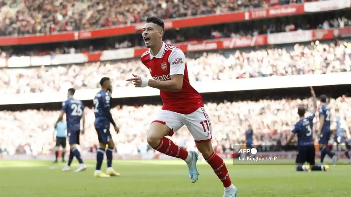 Hasil Babak I Arsenal vs Nottingham: Martinelli Cetak Gol Cepat, Saka Cedera, The Gunners Unggul