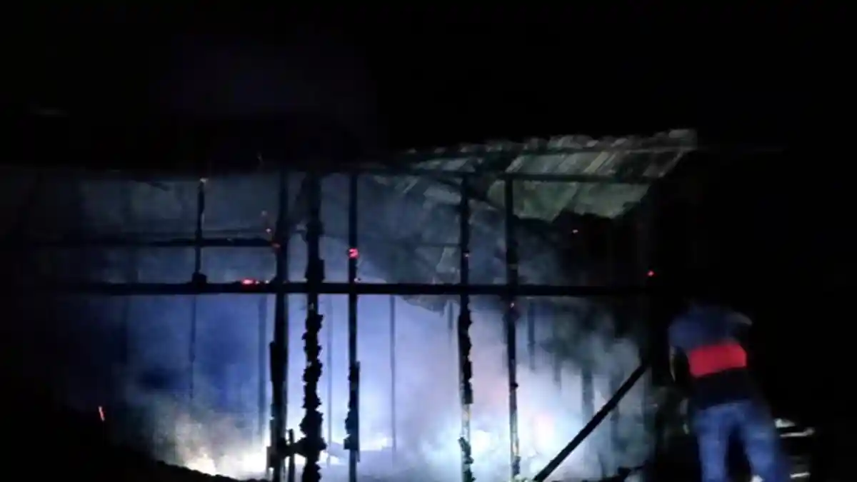 Satu Rumah Warga Pea Bumbung, Singkil Ludes Terbakar, Ini Nama Pemiliknya