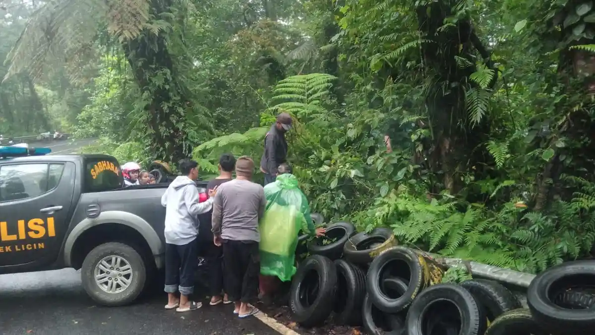 Motor Matic Rem Blong, Remaja Tewas di Jalur Menuju Gunung Ijen