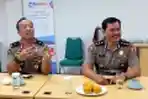 Kunjungan Divhumas Mabes Polri ke Tribun