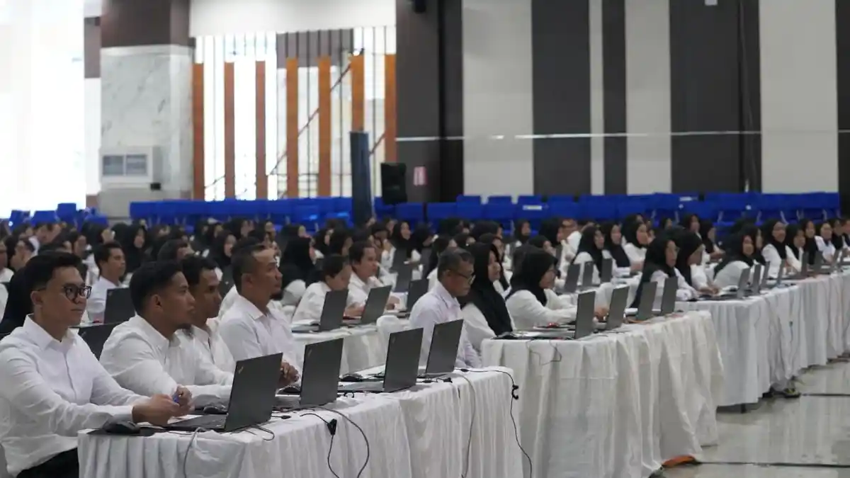 400 Peserta Ikuti Ujian Seleksi PPPK Tahap II Pemkot Palu
