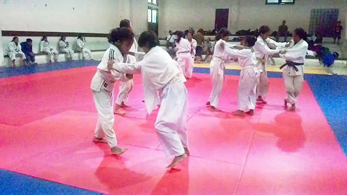 Pejudo Cilik Balqis Andalkan Bantingan Tomoe Nage untuk Dapat Poin Tinggi
