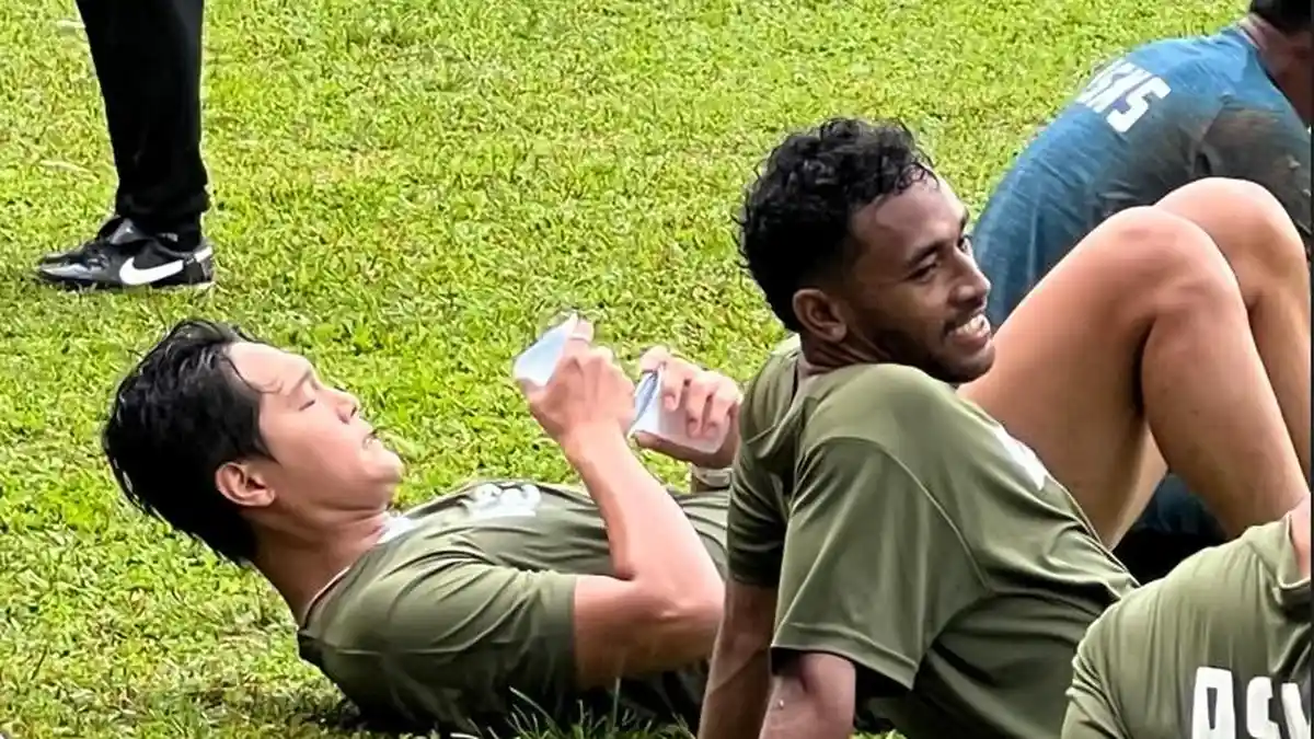 Kim Jeung Ho dan Ari Maring Jadi Wajah Baru di Sesi Latihan PSMS Medan Hari ini