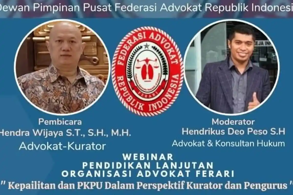Ferari Semarang Gelar Pendidikan Lanjutan Advokat Hadirkan Kurator Jadi Pemateri