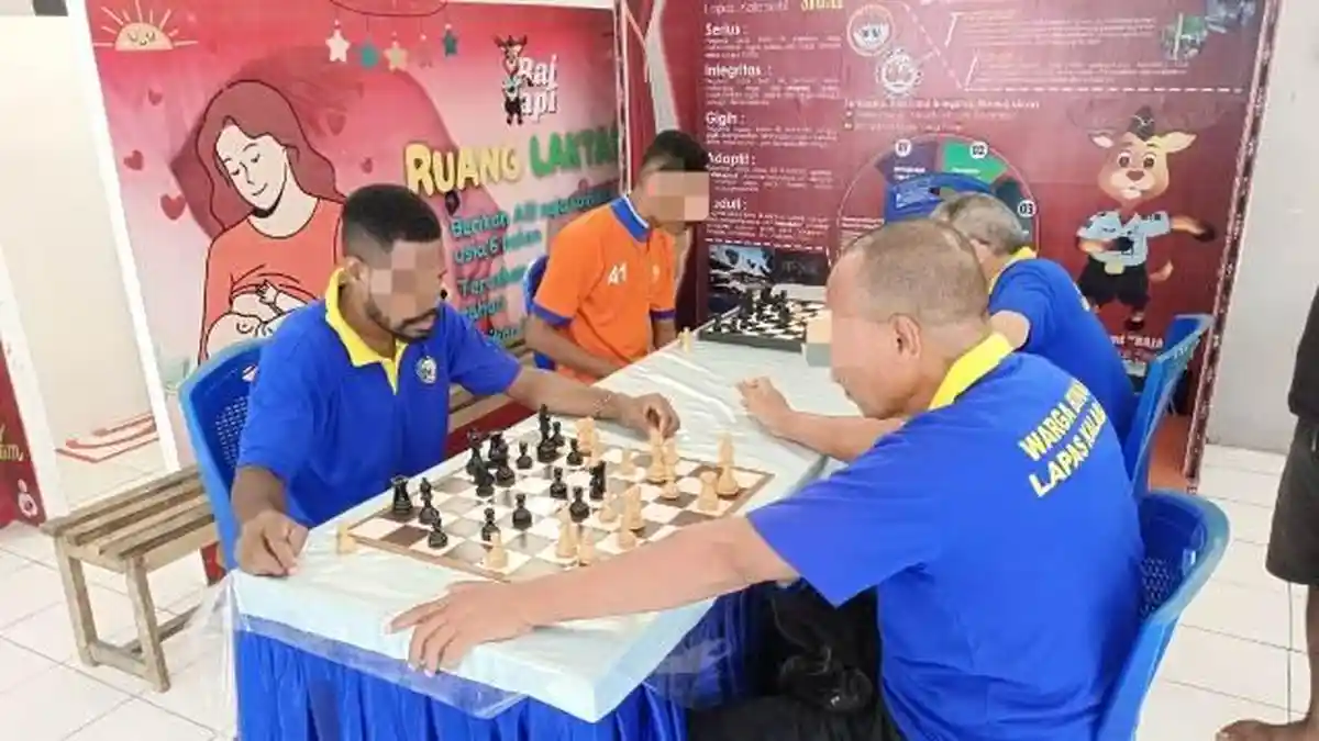Jelang HUT RI dan HUT Kemenkumham, Lapas Kalabahi Adakan Pekan Olahraga