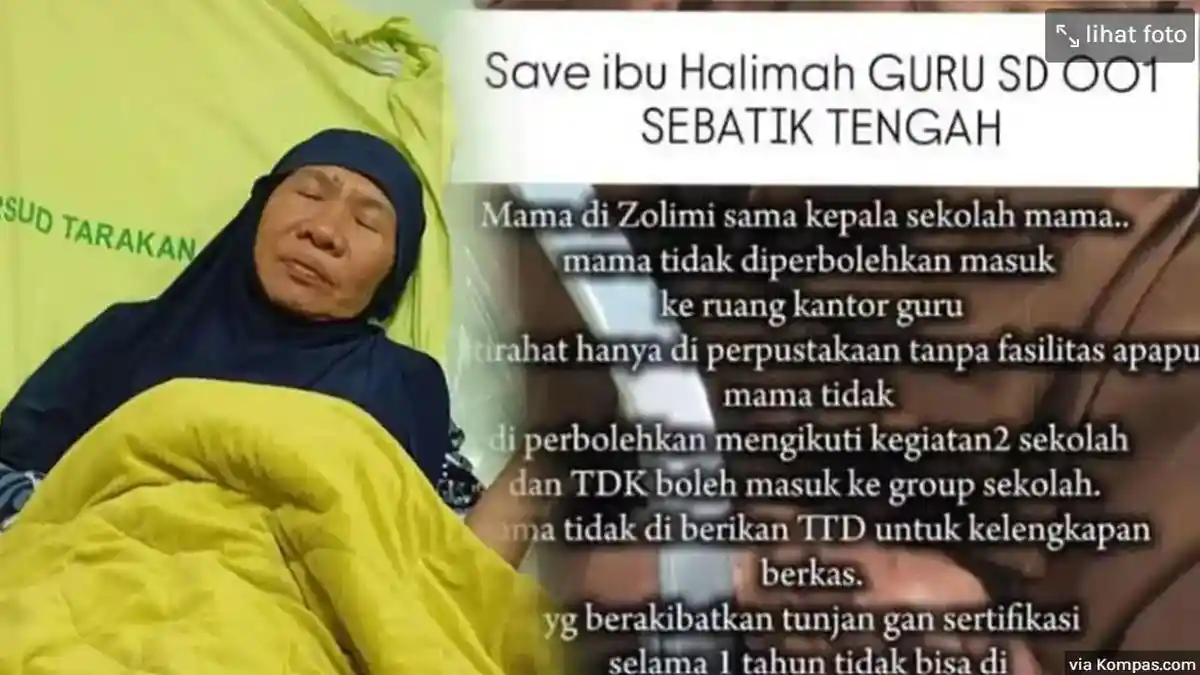 Motif Kepala Sekolah Diduga Aniaya Guru Agama Sitti Halimah, Tunjangan Rp45 Juta Ditahan