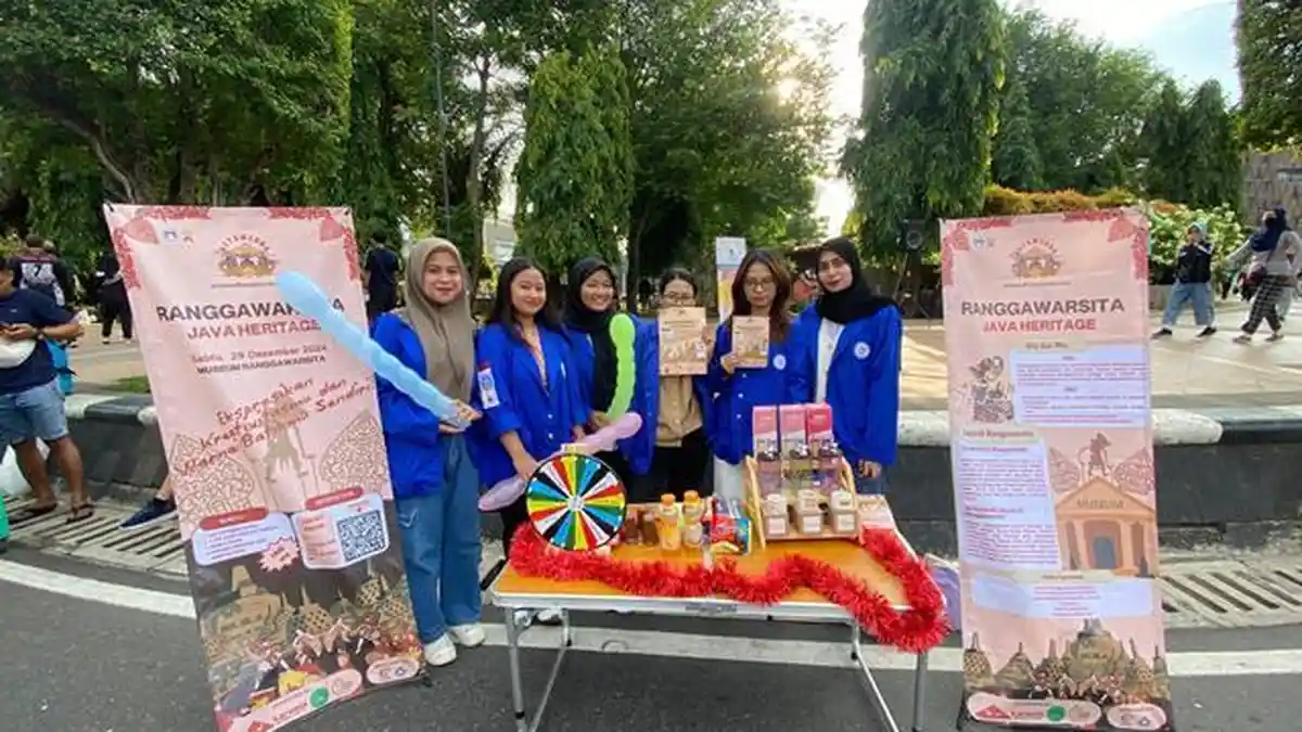 Lewat Kampanye Ranggawarsita Java Heritage, Mahasiswa Udinus Ajak Generasi Muda Kunjungi Museum