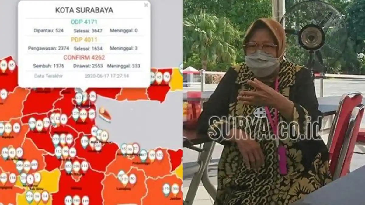 Setelah Dapat Ultimatum dari Presiden Jokowi, Ini Upaya Risma Hadapi Virus Corona di Surabaya