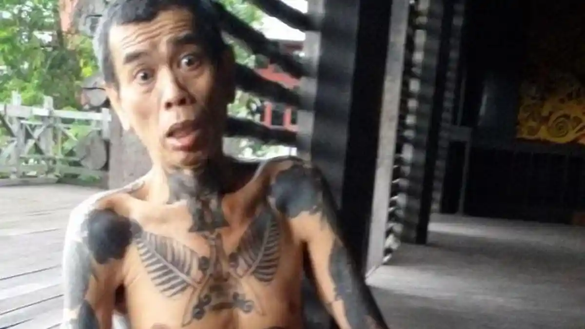 Sudah Tiga Bulan Panglima Perang Dayak Kalbar Terbaring Sakit