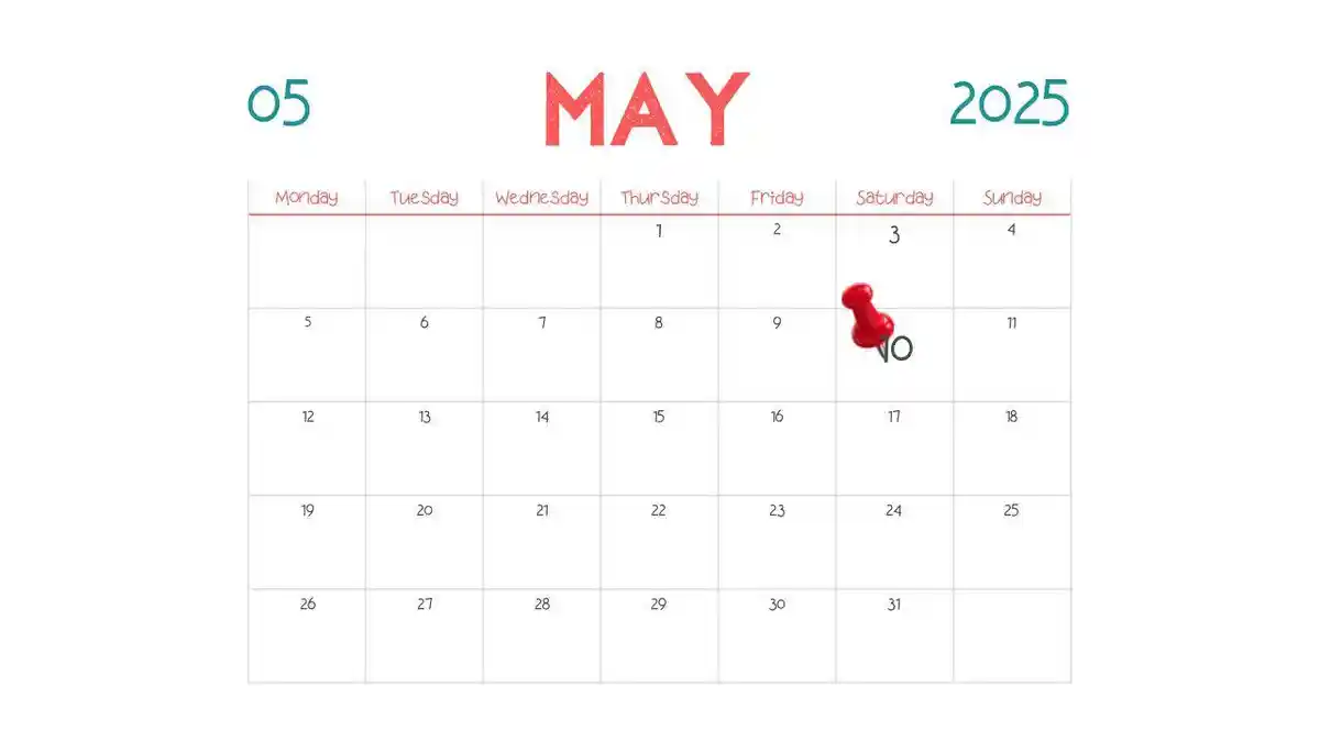 Kalender Mei 2025: Deretan Hari Nasional 10 Mei, dari Hari Udang hingga Hari Bersihkan Kamar