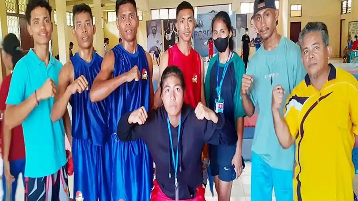 Popda VI NTT 2023, Cabor Wushu Kontingen Sumba Barat Daya Raih 2 Medali Emas dan 3 Perak