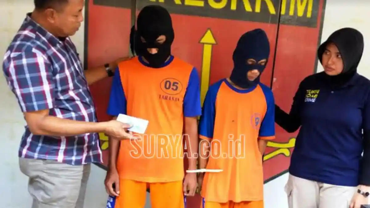 Dua Pemuda Jombang Cetak Uang Palsu Pecahan Rp 50.000 Pakai Peralatan Sederhana Ini