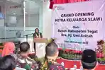 Hadiri Pembukaan RS Mitra Keluarga Slawi, Bupati Umi Ingatkan Layanan Dokter dan Seyum Ramah Petugas