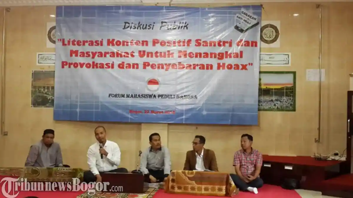 Siswa Di Yayasan Al-Ghazali Bogor Diberi Cara Agar Bisa Tangkal Hoax