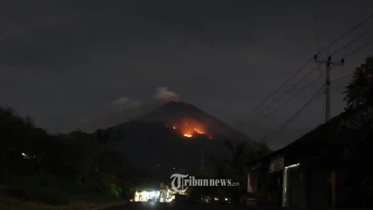 Gunung Agung Meletus Lagi, Masyarakat Diminta Jauhi Kawasan Ini