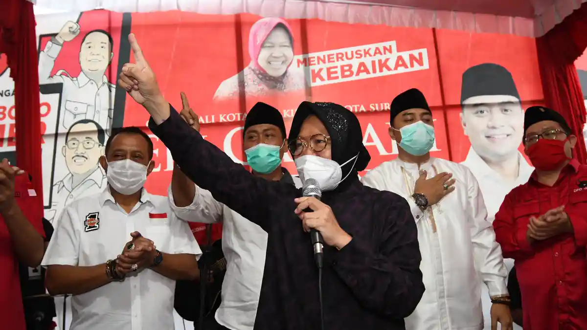 Risma Minta Karyawan tidak Melakukan Perjalanan Liburan ke Luar Kota Surabaya
