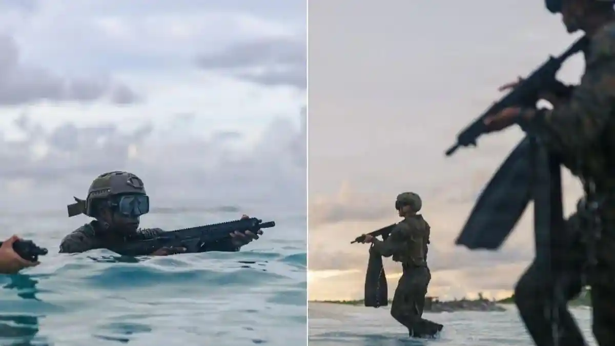 Latihan Amfibi Marinir AS di Diego Garcia Picu Spekulasi Operasi Darat ke Iran, Perang Darat Segera?