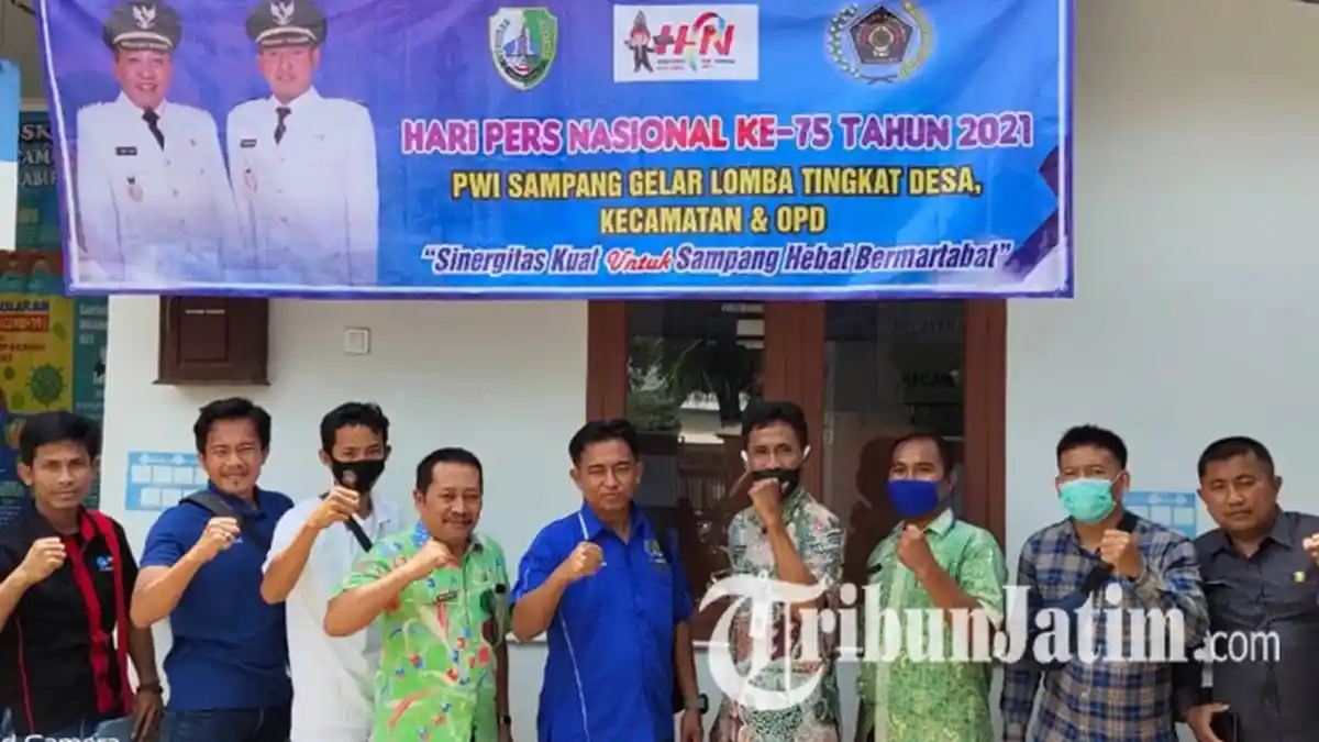 Peringati Hari Pers Nasional ke-75, PWI Sampang Gelar Berbagai Lomba dari Tingkat Desa hingga OPD