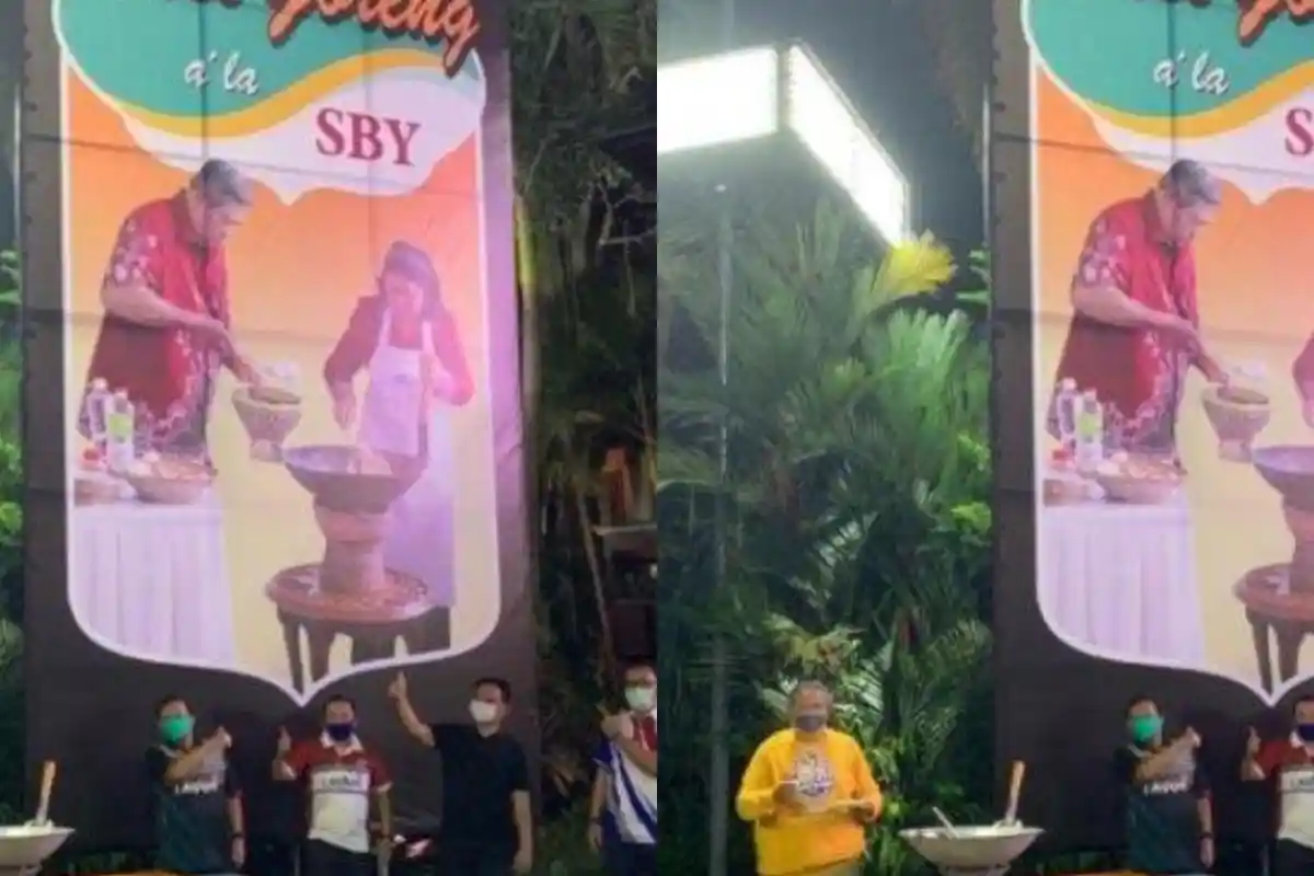 Fakta Dibalik Baliho Viral SBY Jualan Nasi Goreng, Diposting Andi Arief, Gurih Tanpa Bahan Pengawet
