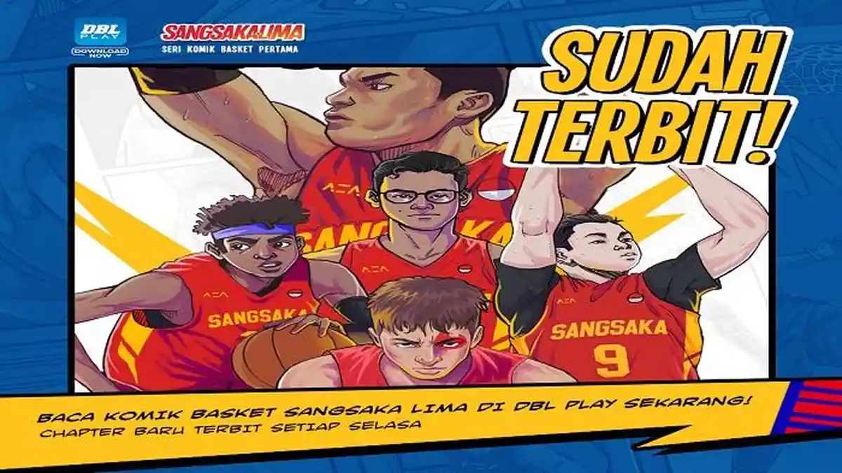 DBL Indonesia dan MJP Studio Resmi Terbitkan Sangsaka Lima, Seri Komik Basket Pertama Indonesia