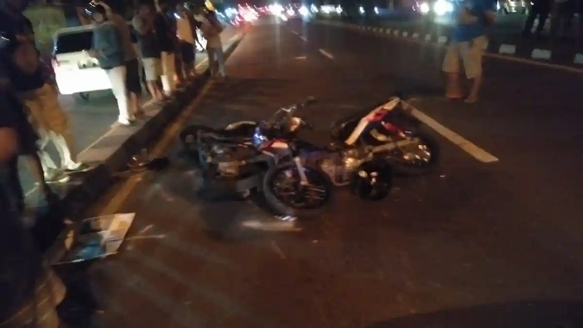 Kecelakaan Sepeda Motor di Ringroad Selatan Yogyakarta, Dua Orang Meninggal Dunia di Tempat 