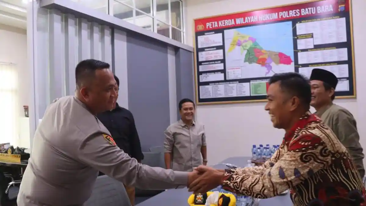 Polres Batubara Jalin MoU dengan Bawaslu Terkait Pemutakhiran Data Pemilih