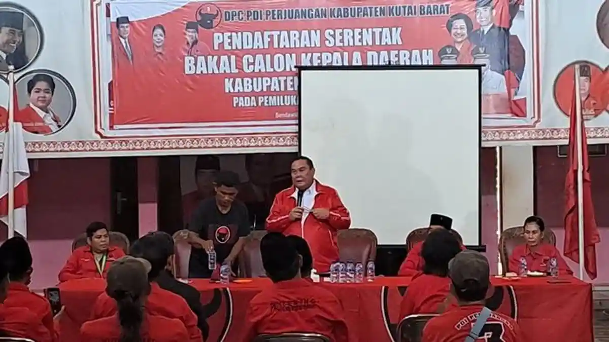 Mundur dari Jabatan Ketua DPC PDIP Kutai Barat, FX Yapan Beberkan ...