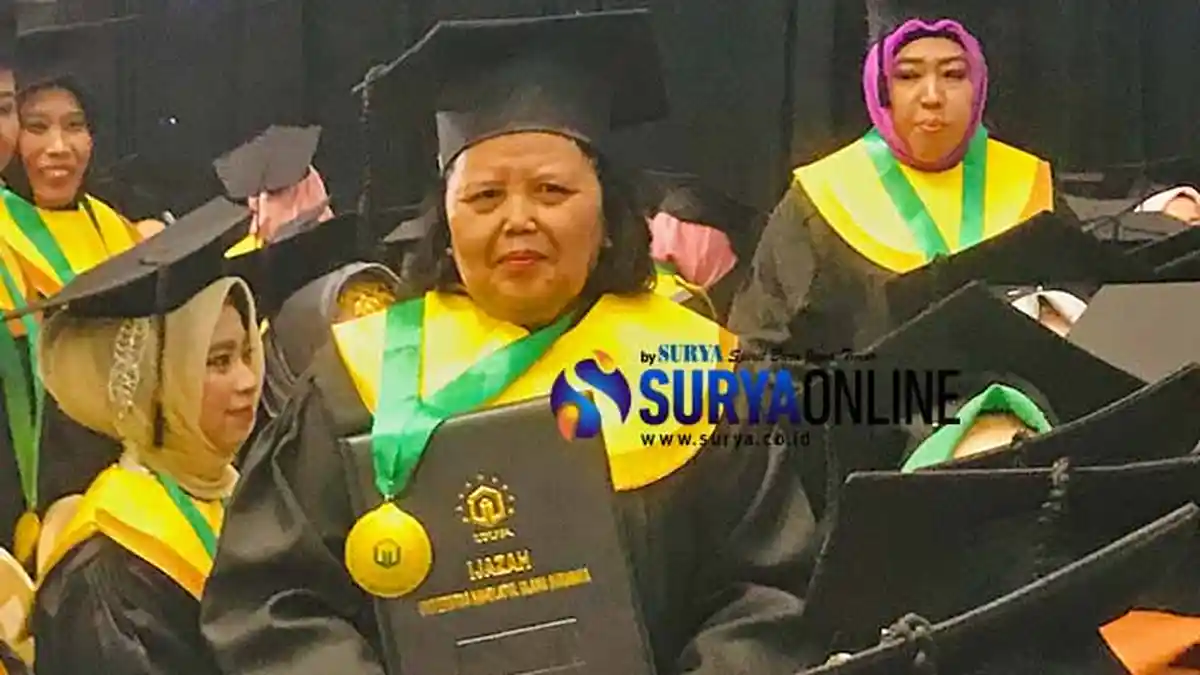 Potret Maria Lidwina Endang Suwarni, Nenek 69 Tahun Jadi Sarjana PAUD ...