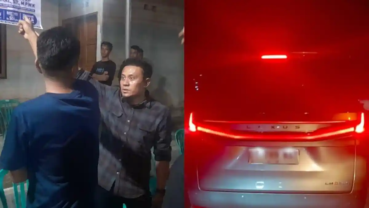 Afdhal Naik Mobil Rp2,1 Miliar Saat Kampanye Pilkada Kendari 2024 di Wawombalata Mandonga
