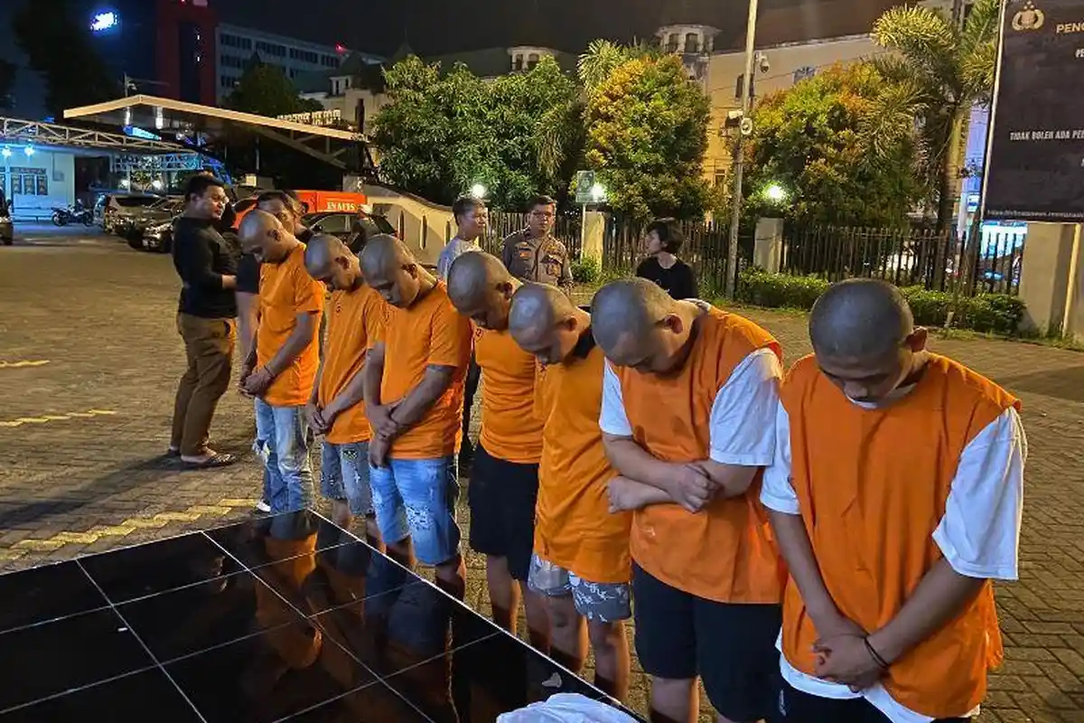 Peran 7 Pelaku Tawuran di Banjer Sulawesi Utara, Ada yang Bawa Panah Wayer Hingga Merusak Mobil