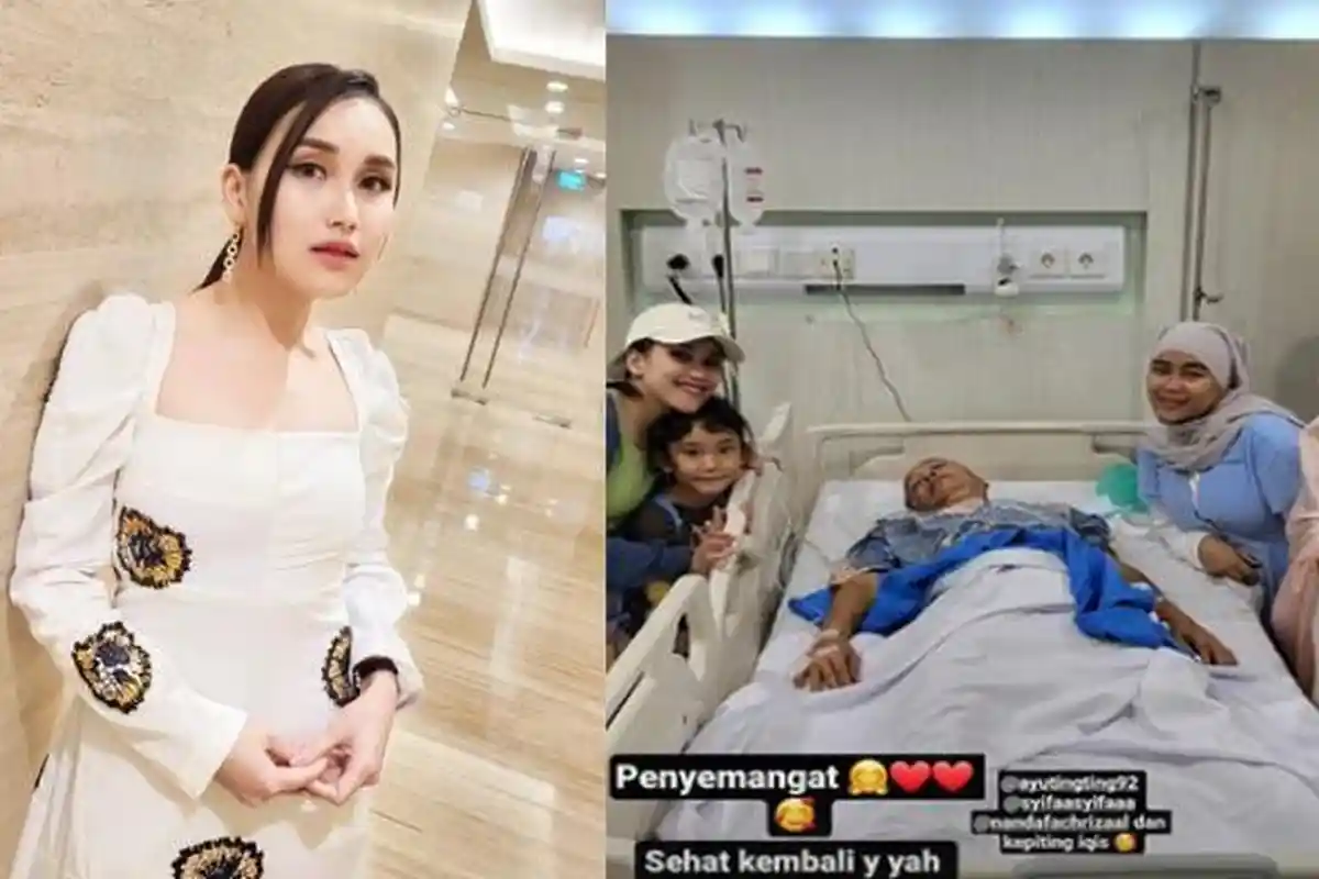 Ayah Ojak Sakit Apa? Kondisinya Mendadak Drop Hingga Dilarikan ke RS, Ayu Ting Ting Setia Dampingi