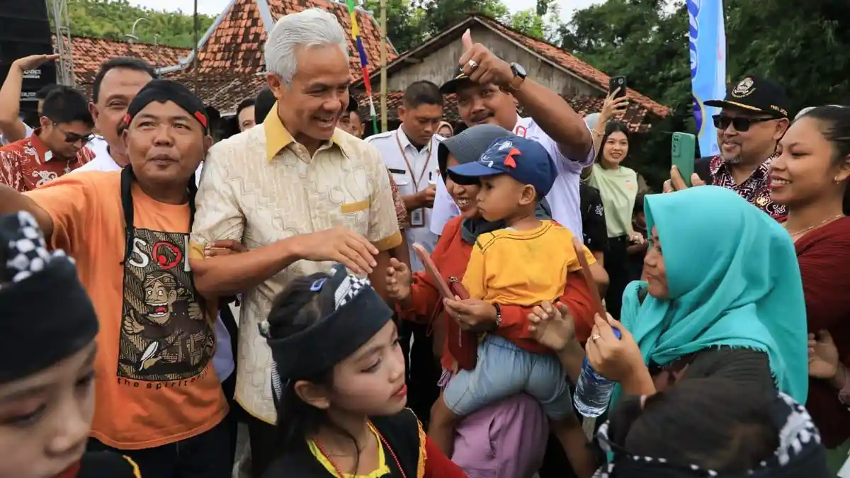 Jalan Desa di Grobogan Rusak Parah Puluhan Tahun: Pak Ganjar! Terima Kasih Sudah Diperbaiki