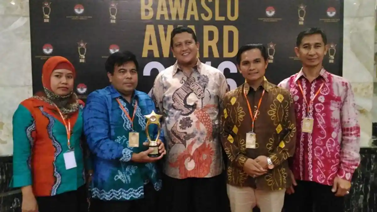 Humas Bawaslu Kalsel Terbaik se-Indonesia