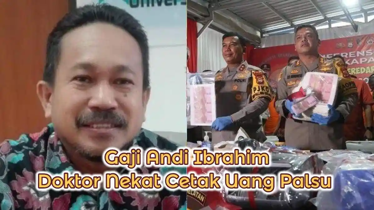 Gaji Andi Ibrahim, Doktor Nekat Cetak Uang Palsu di UIN Alauddin Makassar, Ingin Dapat Uang Instan