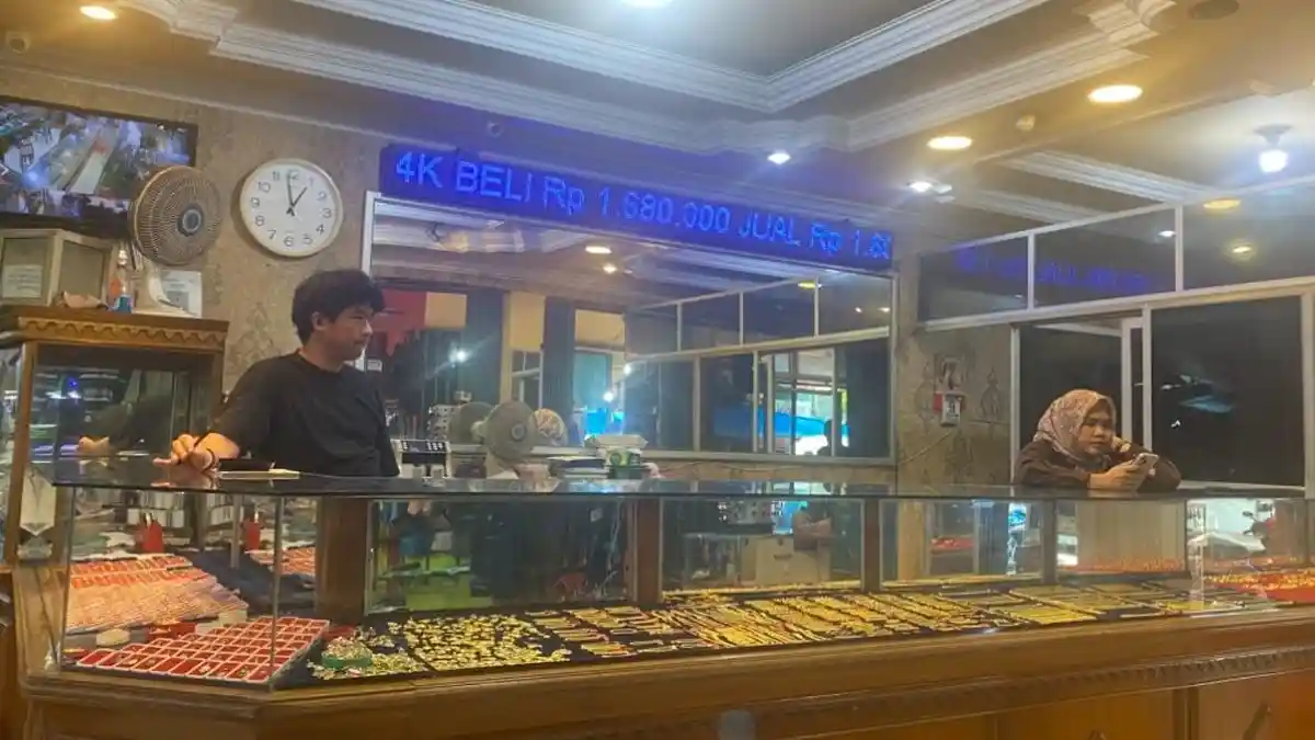Update Harga Emas di Bengkulu Selatan 9 Agustus 2025, Masih Bertahan Rp1.680.000 Per Gram