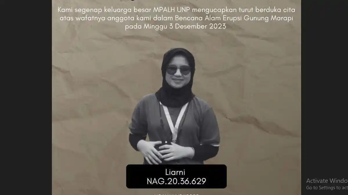 Mahasiswi Asal Jambi yang Jadi Korban Erupsi Gunung Marapi Kuliah di UNP Jurusan Tata Rias