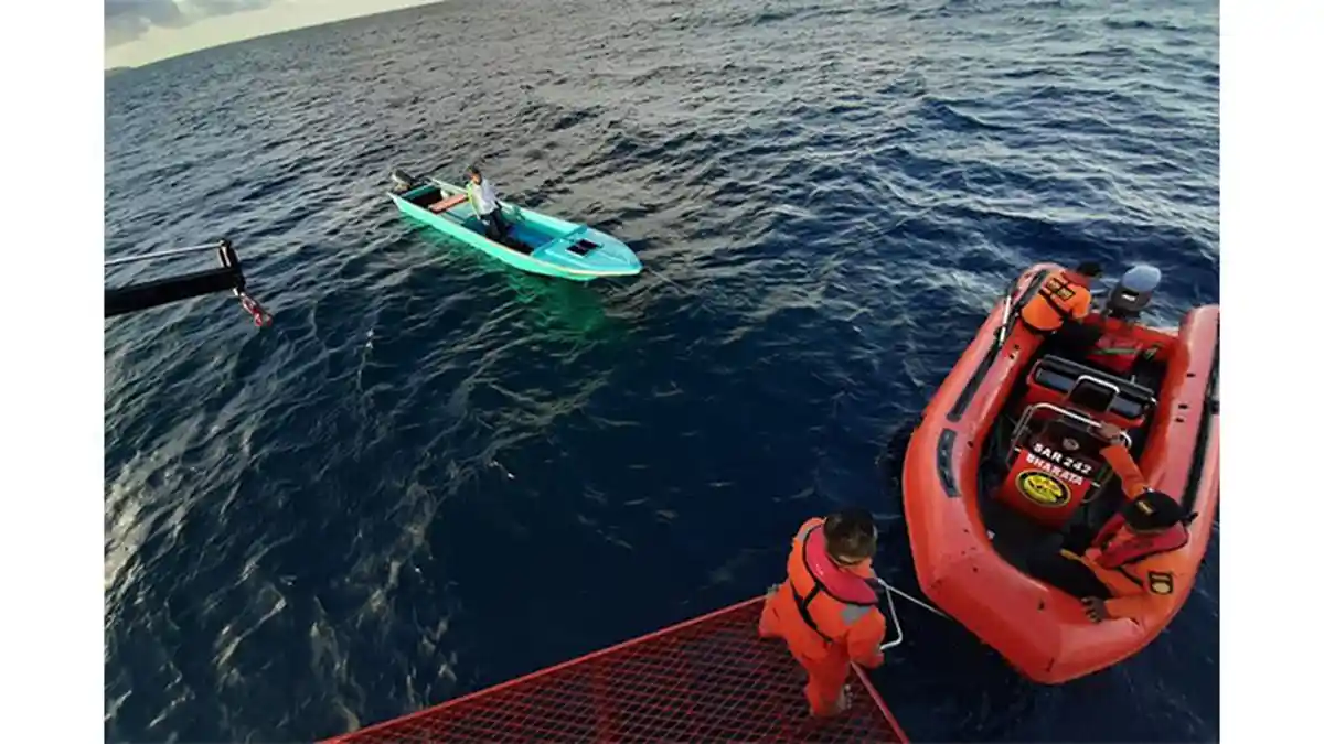 Nelayan Ini Ditemukan Selamat Setelah 3 Hari Hilang di Laut