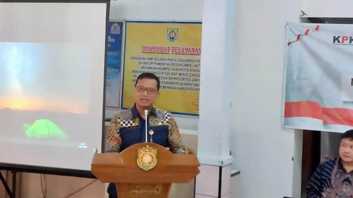 Inspektorat Jateng Gandeng KPK Gelar Bimtek Desa Antikorupsi di Ngampel Wetan Kendal