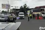 Kepadatan Arus Balik Lebaran Exit Tol Prambanan Klaten, Antrean Mengular, APILL Dimatikan Sementara