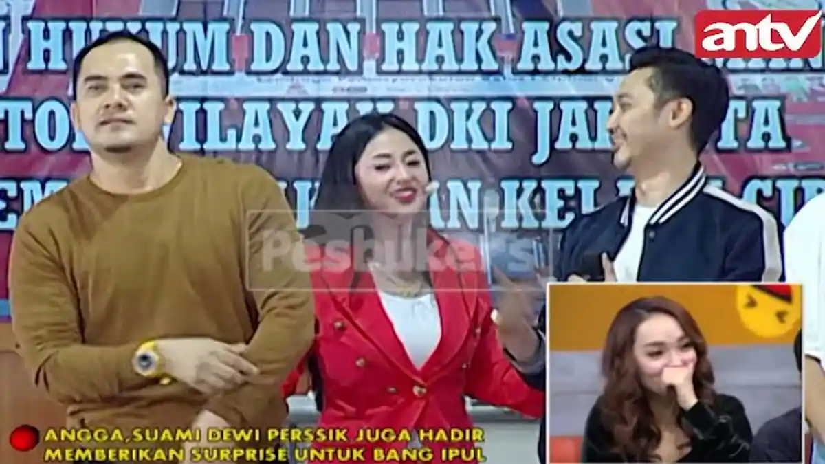 Angga Wijaya Grogi Bertemu Saipul Jamil, Terkejut saat Tangannya Digenggam Mantan Suami Dewi Perssik