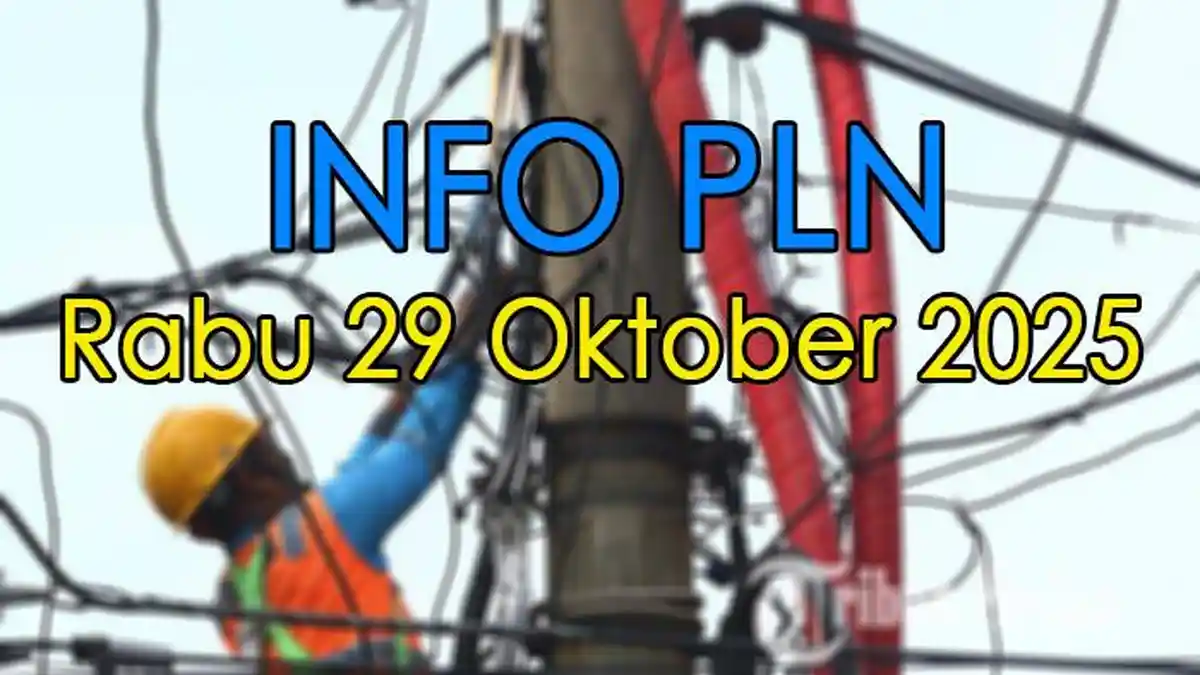 Siap-siap Mati Lampu, Info PLN Titik Terdampak di Boltim, Rabu 29 Oktober 2025