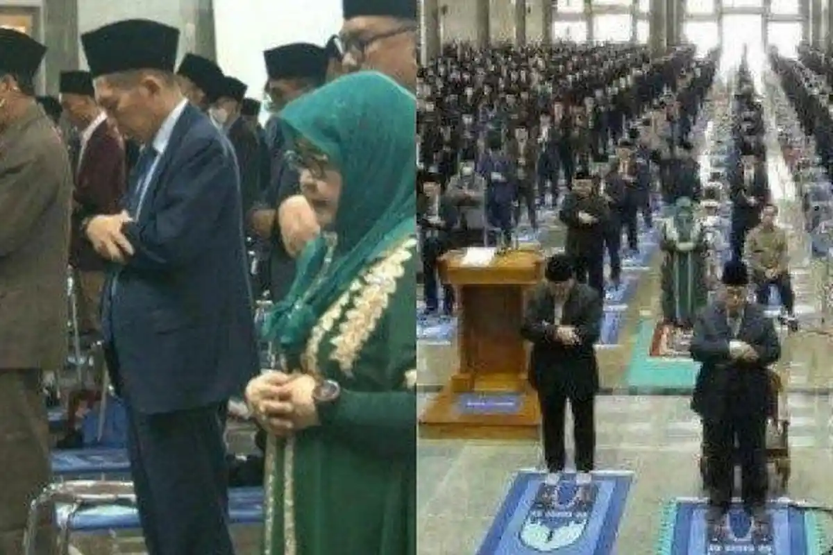 Pakaian Khas Pengikut Al Zaytun saat Salat, Selalu Pakai Jas dan Dasi, Ternyata Ada Arti Terselubung
