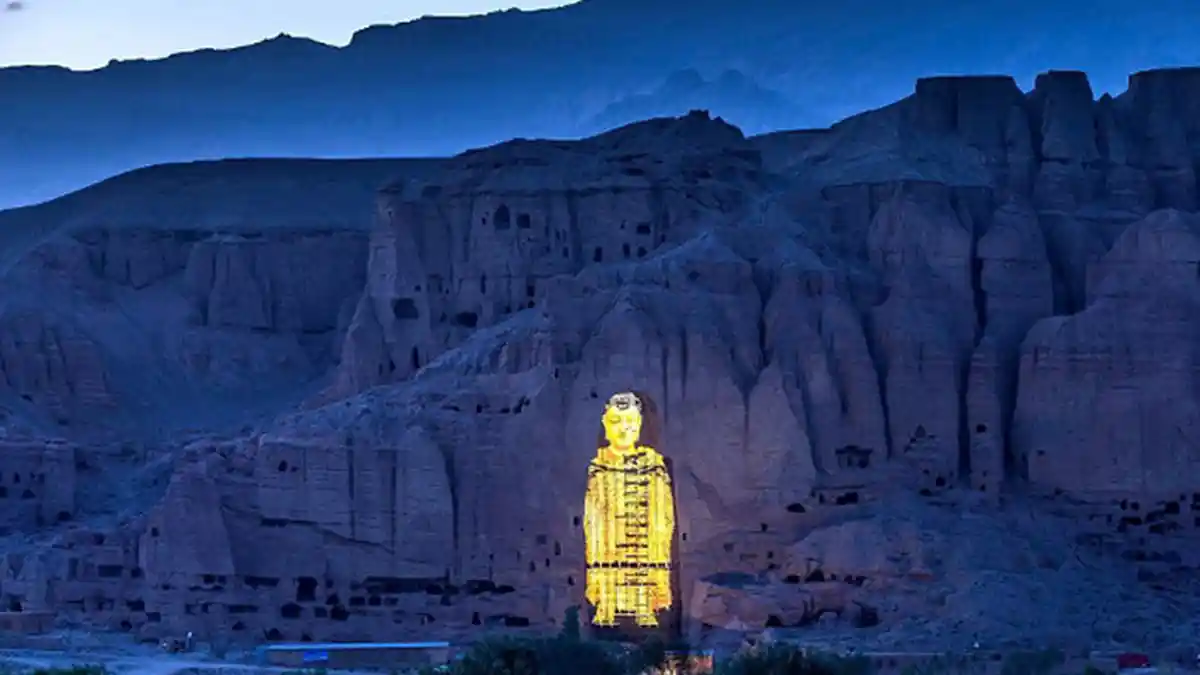 Patung Buddha Berusia 1500 Tahun di Afghanistan Hidup Kembali