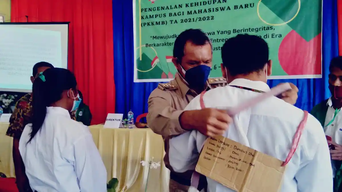 69 Mahasiswa Politeknik St Wilhelmus Boawae,Nagekeo Jalani PKKMB