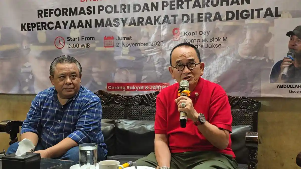 Ruhut Sitompul Soroti Hoaks yang Ganggu Reformasi Polri