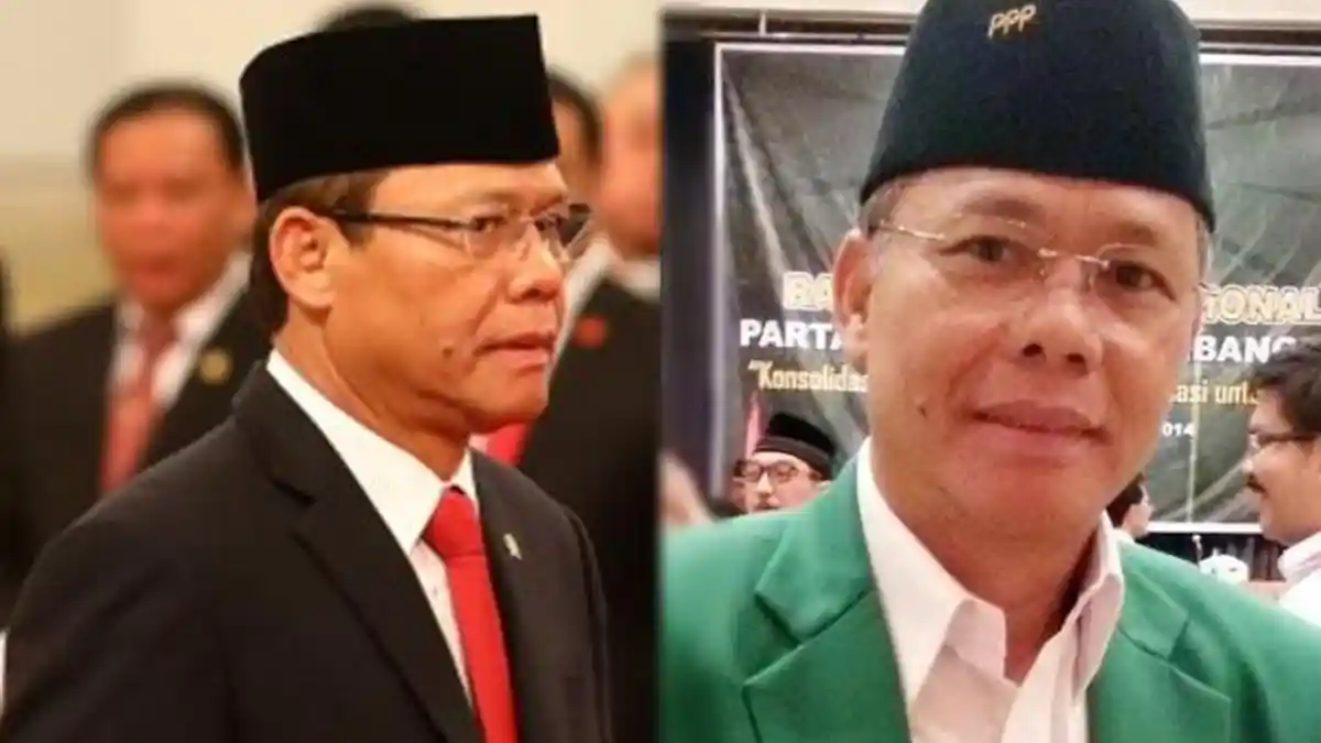 Mardiono Cs Antar Berkas Pergantian Ketua Umum Baru ke KemenkumHAM, Suharso Tetap Melawan