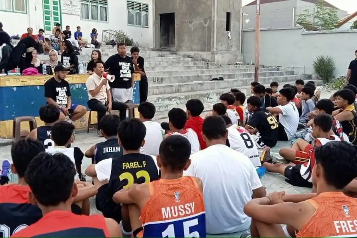 Jelang Pra Popnas Gorontalo 2024, Perbasi Maluku Utara Seleksi Tim Basket