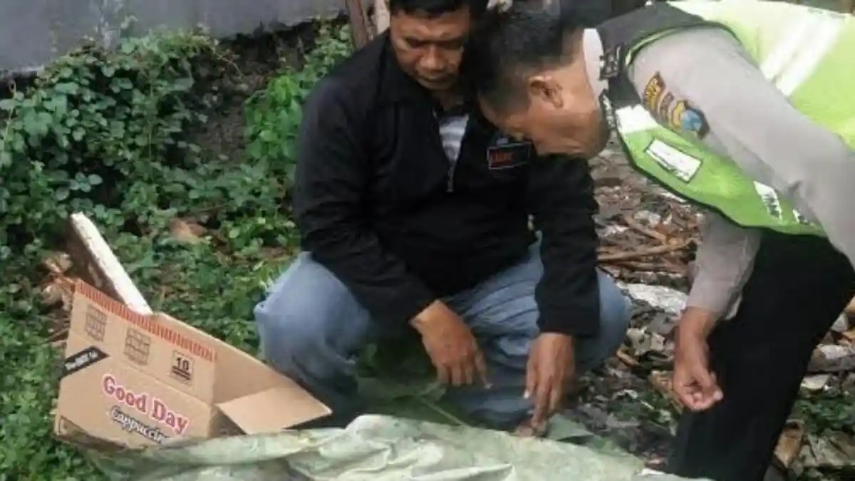 Angkati Jemuran Pakaian, Wanita ini Malah Temukan Mayat Bayi yang Baru Dilahirkan