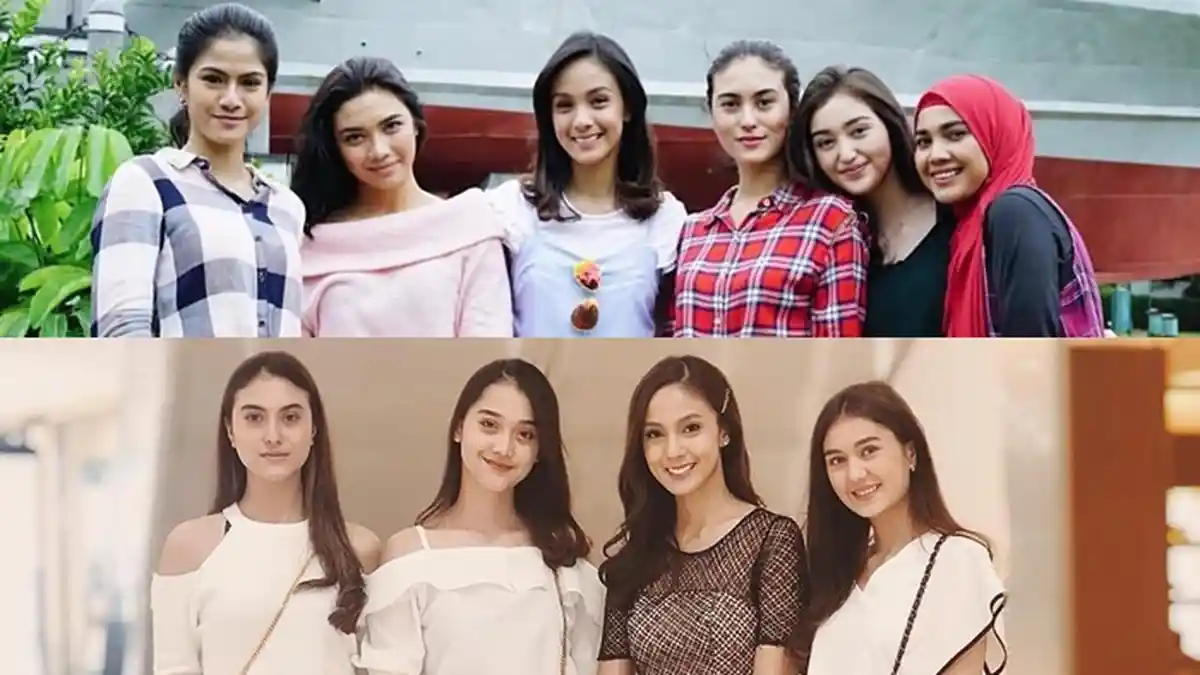 Potret Para Pemeran Wanita Sinetron Anak Langit Tetap Kompak, Meski Kini Para Pemeran Silih Berganti