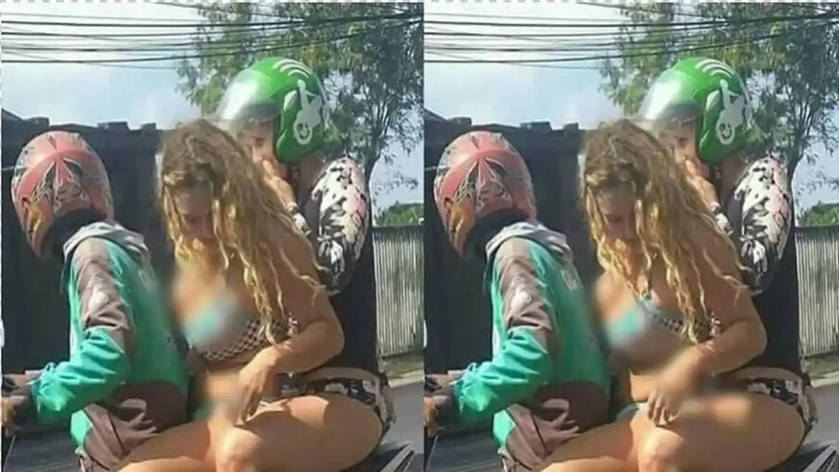 Driver Ojol Malah Dapat Penumpang Bule Pakai Bikini Saat Ramadan, Curhatan Pilunya Jadi Viral !